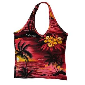 Vintage Hawaii Halter Top